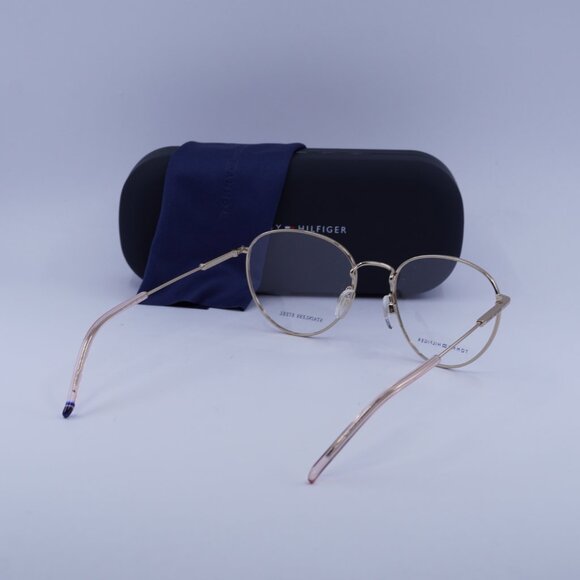 Tommy Hilfiger TH 1727 0DDB 00 Eyeglasses Gold 52mm Geometric Frame - Picture 11 of 11